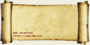 Hana Radmanović vizit kartica